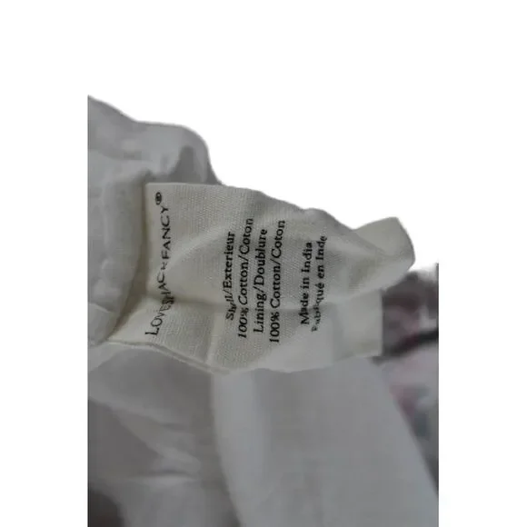 Love Shack Fancy Womens Sundress Pink Cotton Square Neck Short Sleeve Size S - Picture 4 of 6